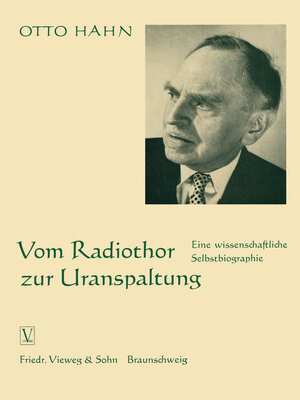 cover image of Vom Radiothor zur Uranspaltung